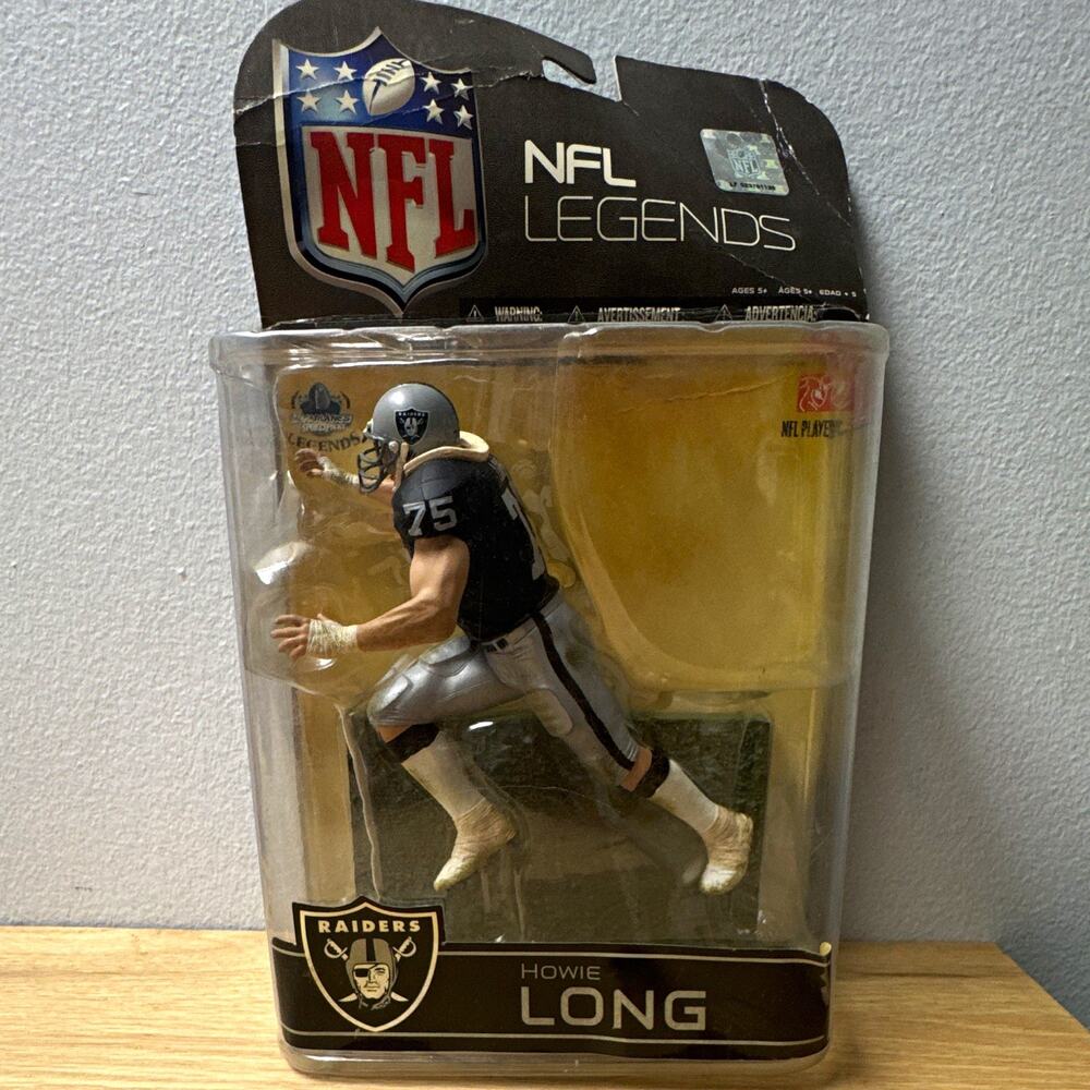McFarlane Toys NFL Legends 4 Howie Long Oakland Raiders Action Figure Boxed